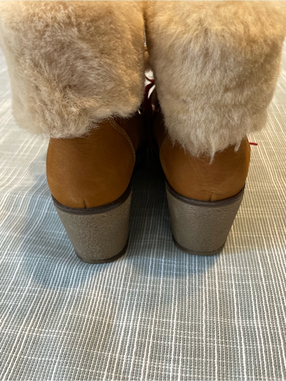 J. Crew Nordic Wedge Boots, Size 9 - Picture 6 of 8